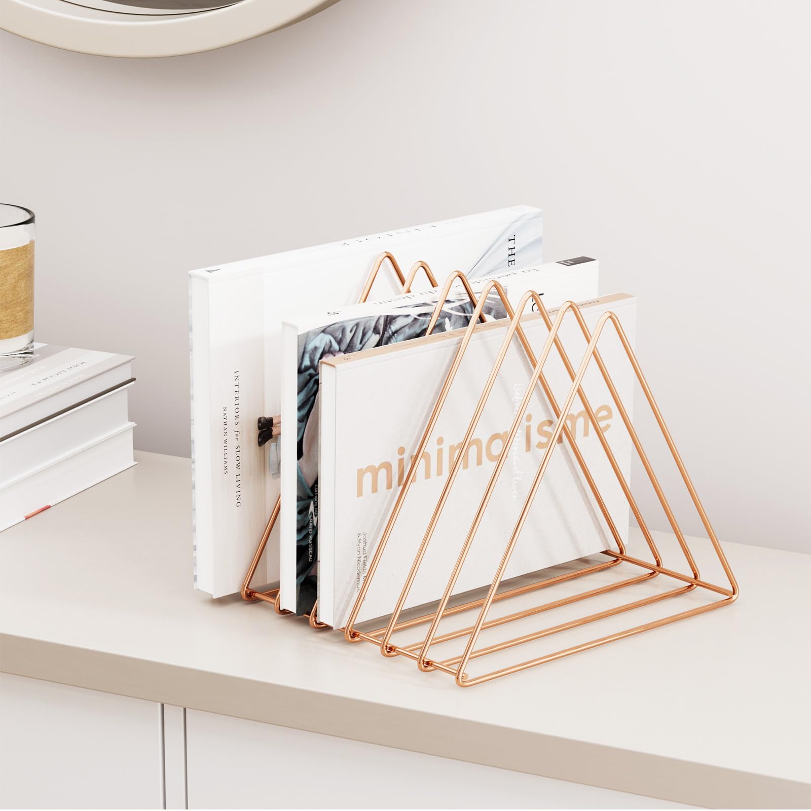 Amazon.com : Urban Deco Triangle Desk Organizers Metal Wire